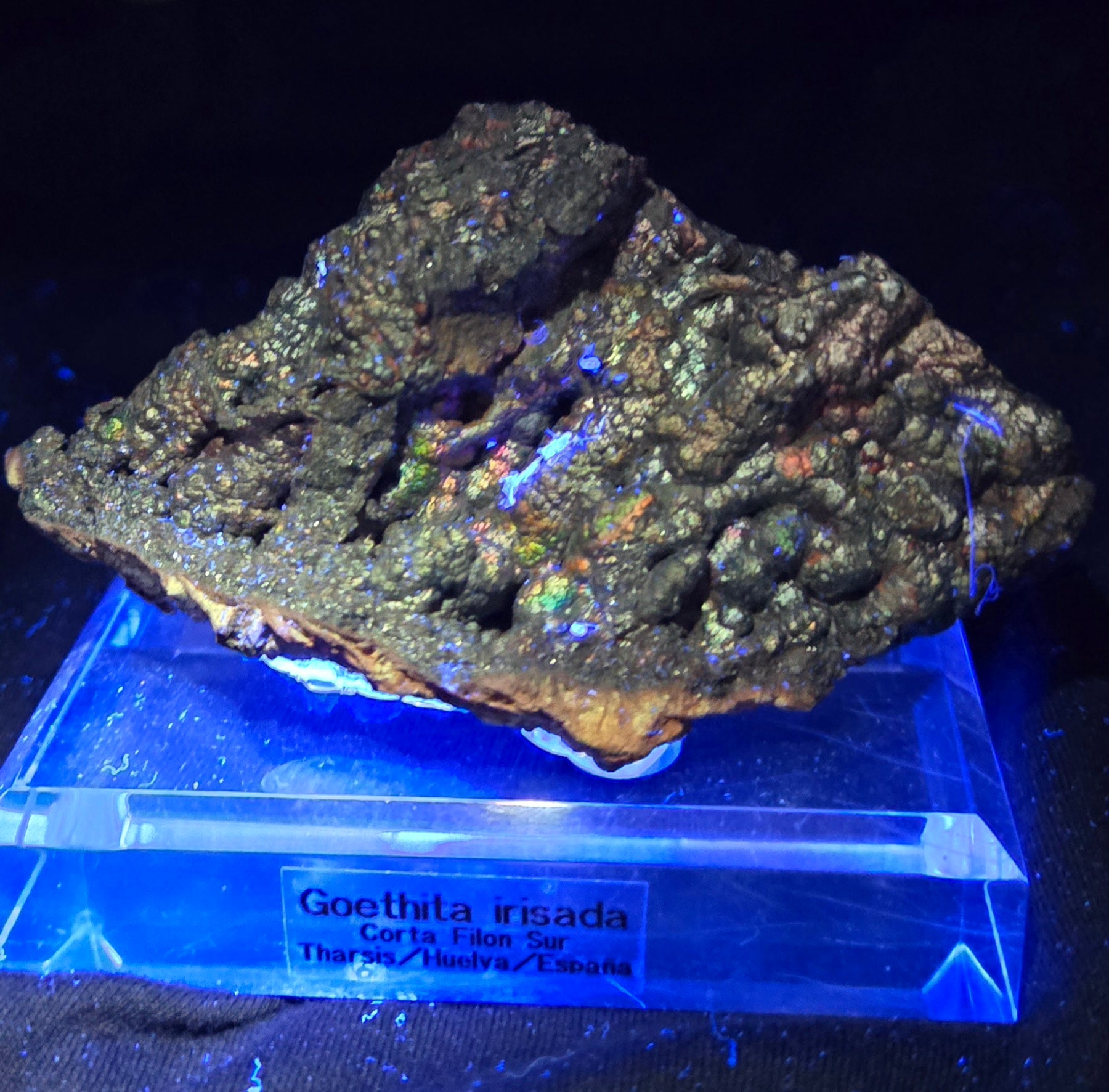 Goethite / Iridescent