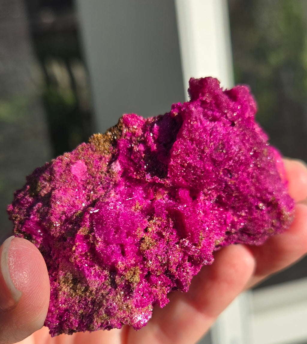 RUBY WITH EPIDOTE CLUSTER