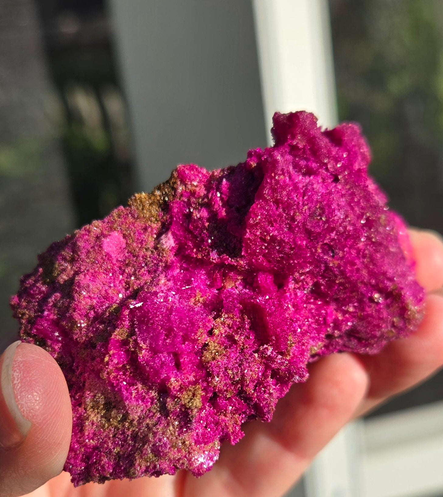 RUBY WITH EPIDOTE CLUSTER