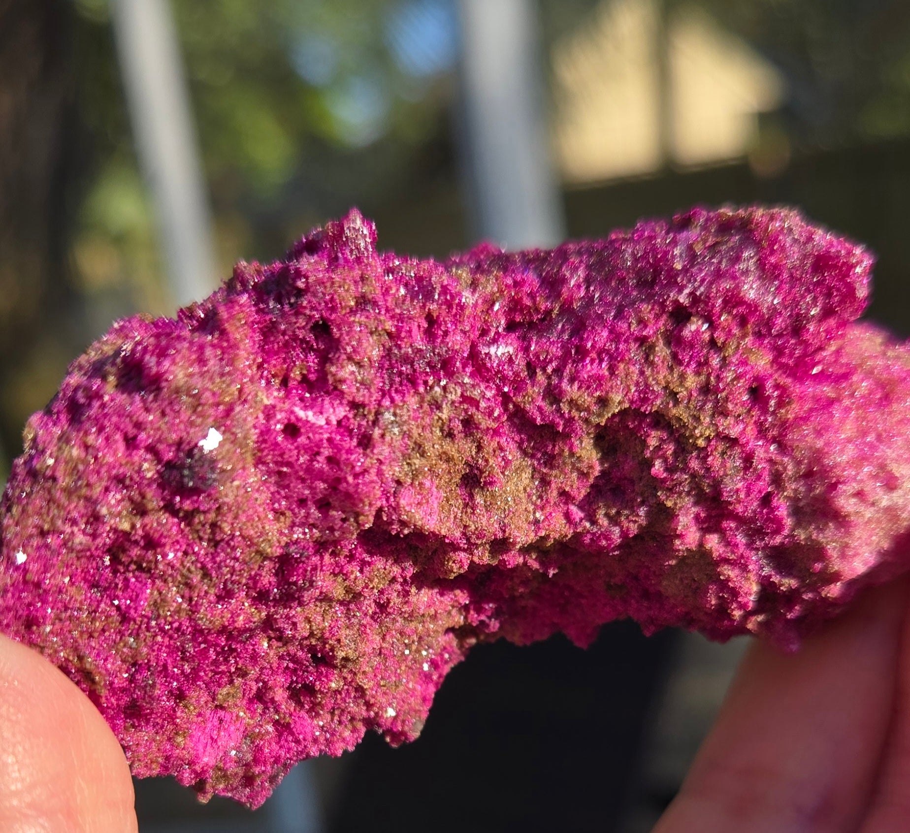 RUBY WITH EPIDOTE CLUSTER