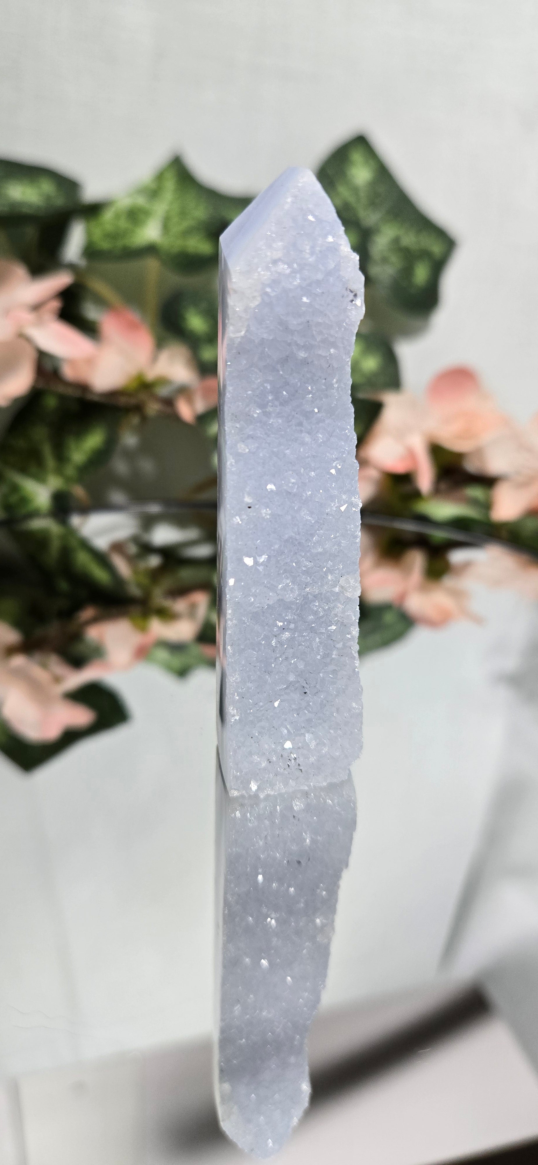 Blue Lace Agate Tower