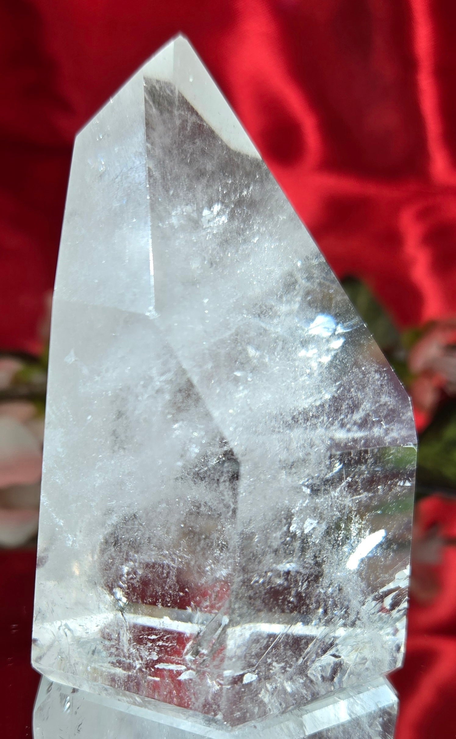 Lemurian Clear Quartz Tower