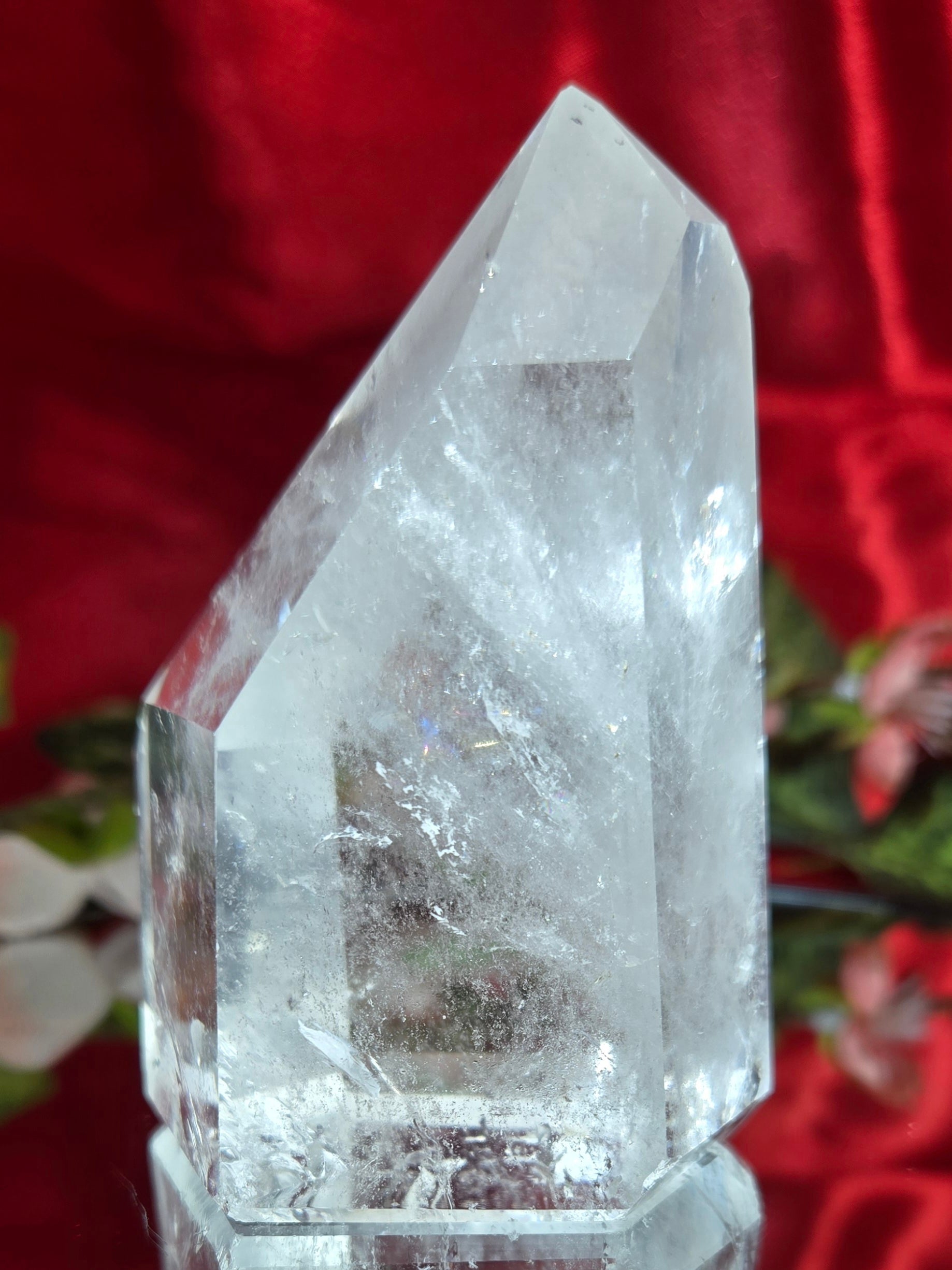 Lemurian Clear Quartz Tower