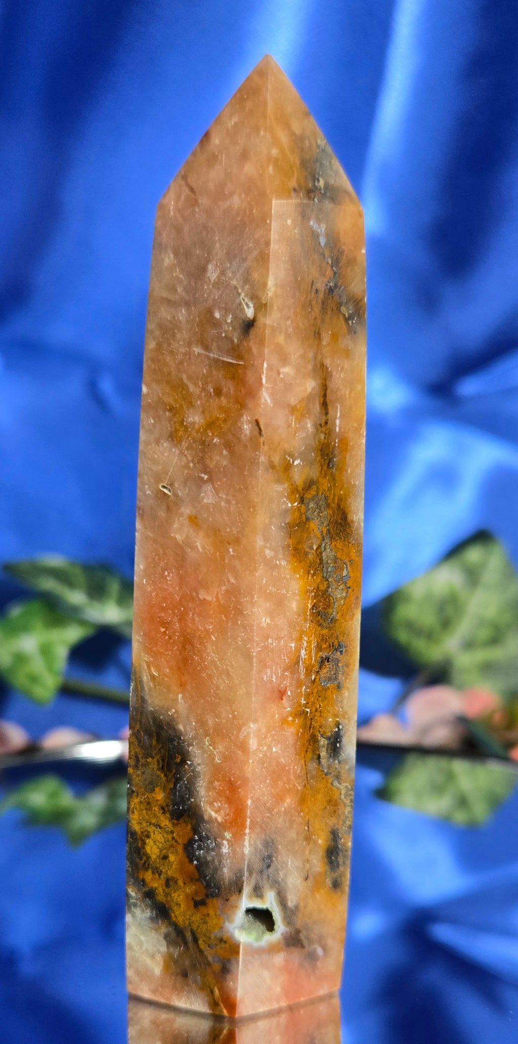 Golden Healer with Pyrite