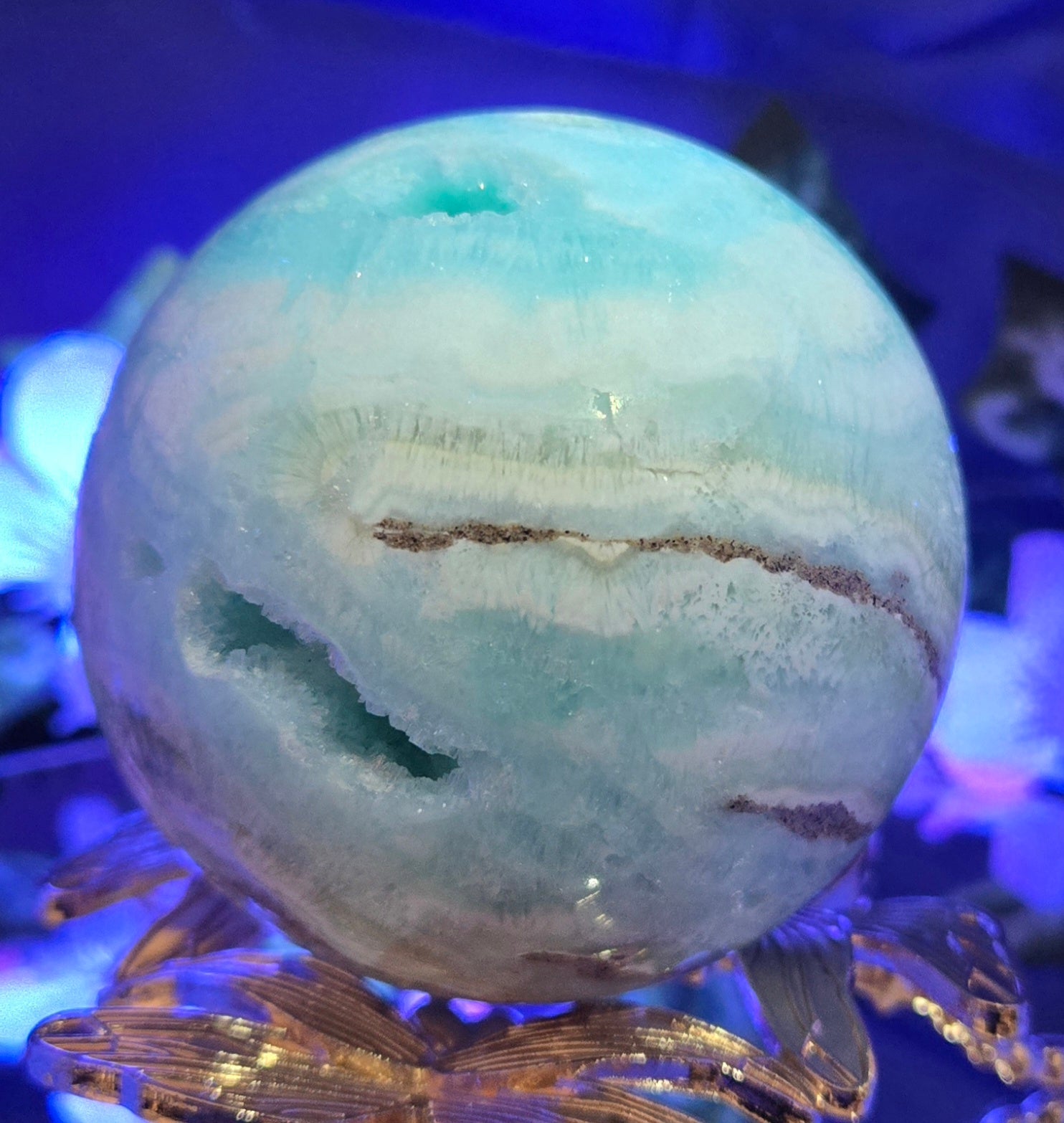 CARIBEAN CALCITE SPHERE