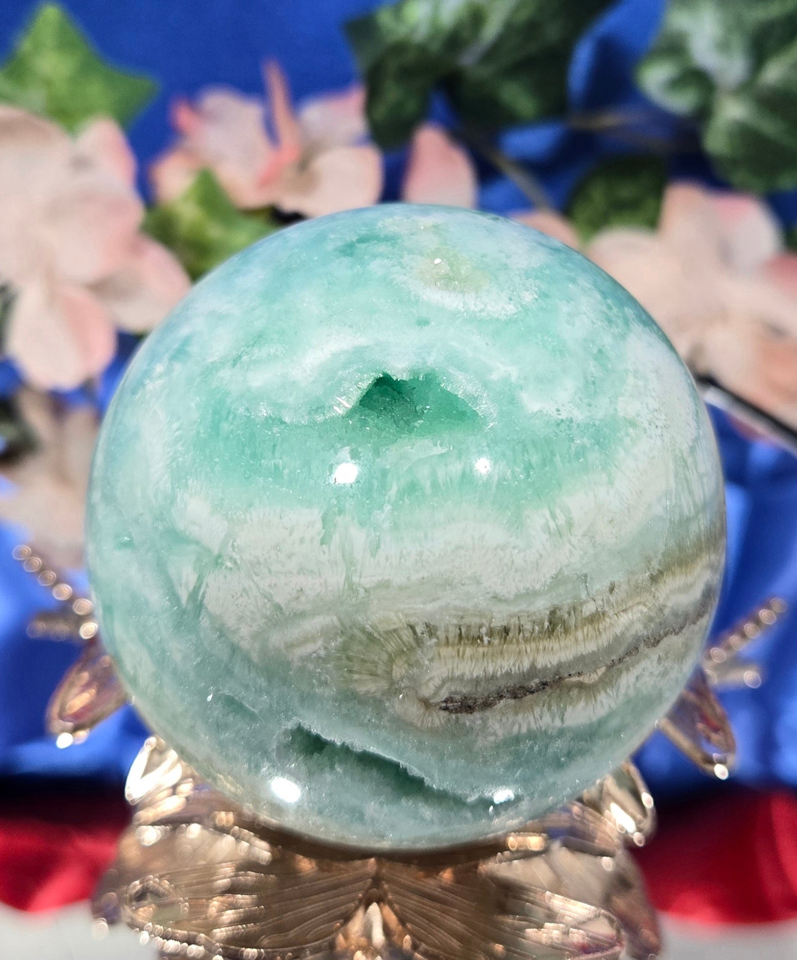 CARIBEAN CALCITE SPHERE