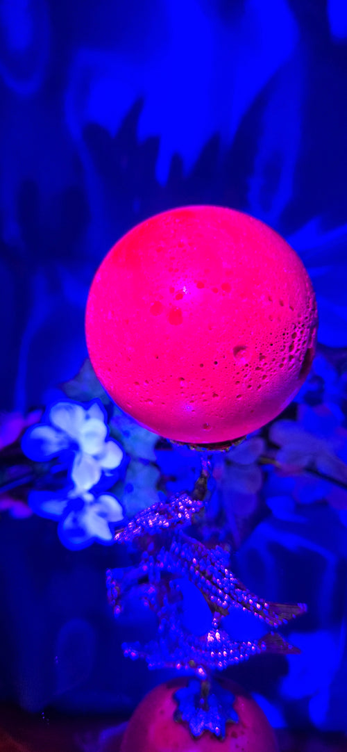 AFRICAN HONEYCOMB RUBY SPHERE