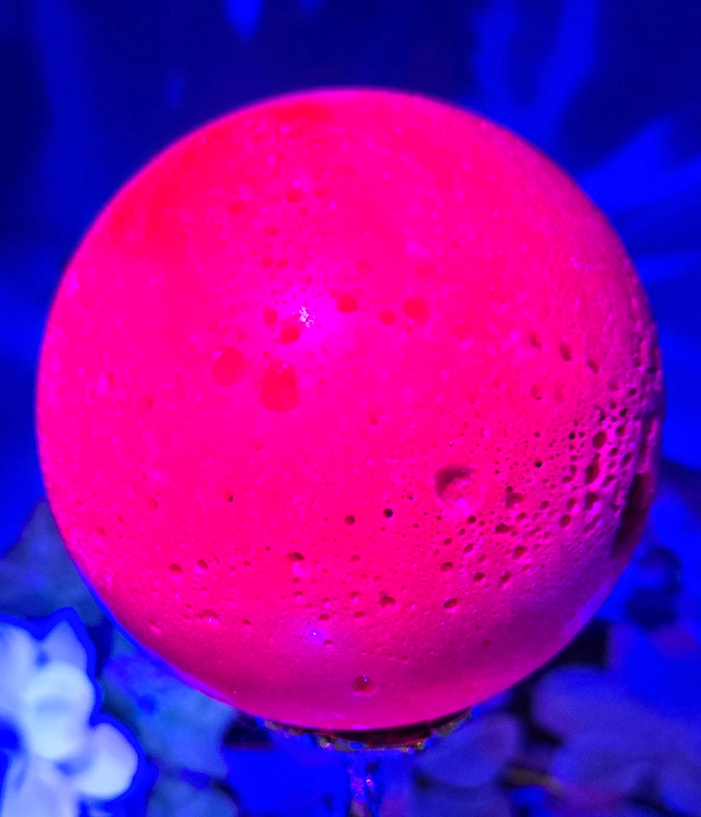 AFRICAN HONEYCOMB RUBY SPHERE