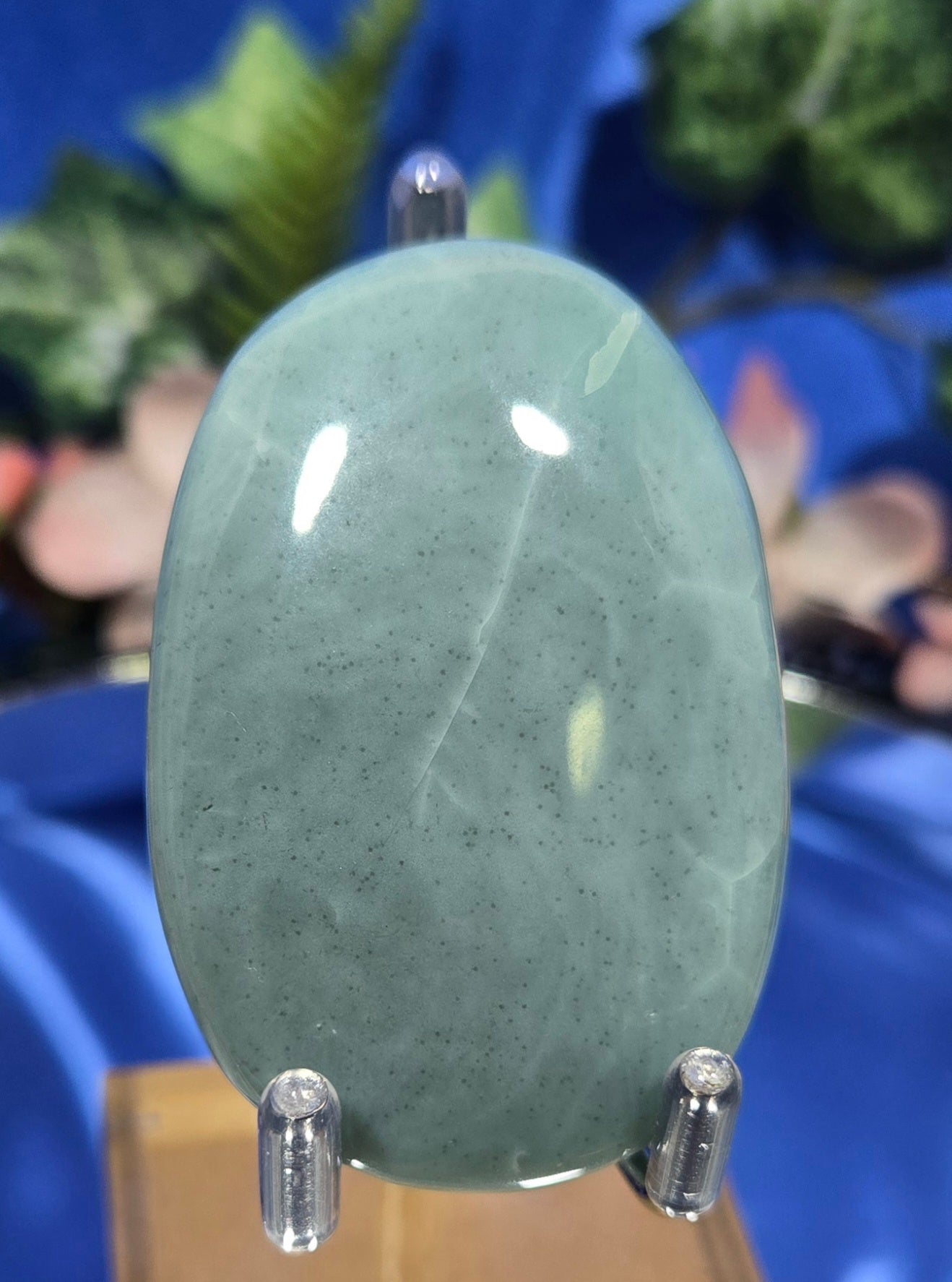 GREEN OPAL PALM STONE
