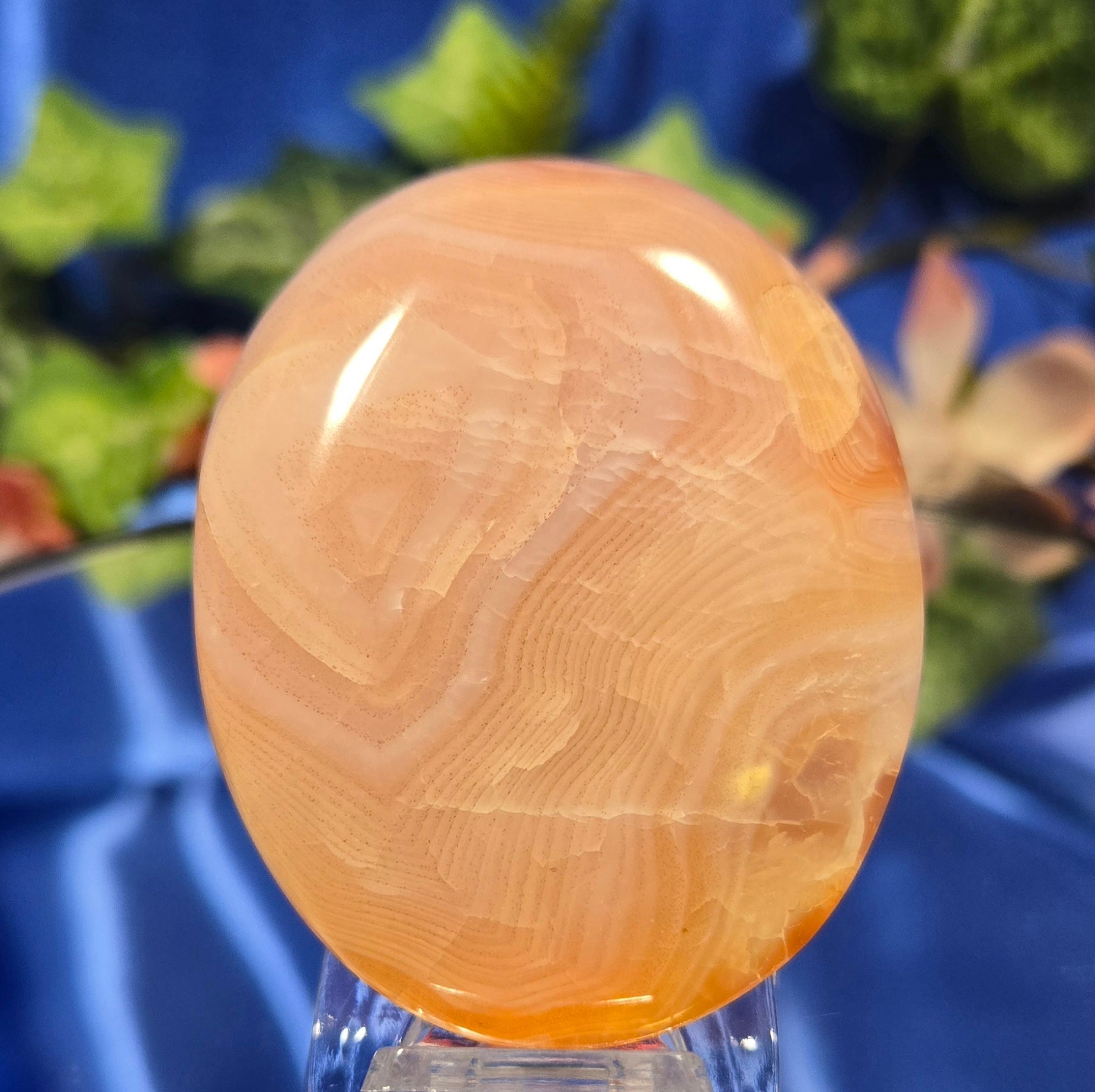 CARNELIAN PALM STONE