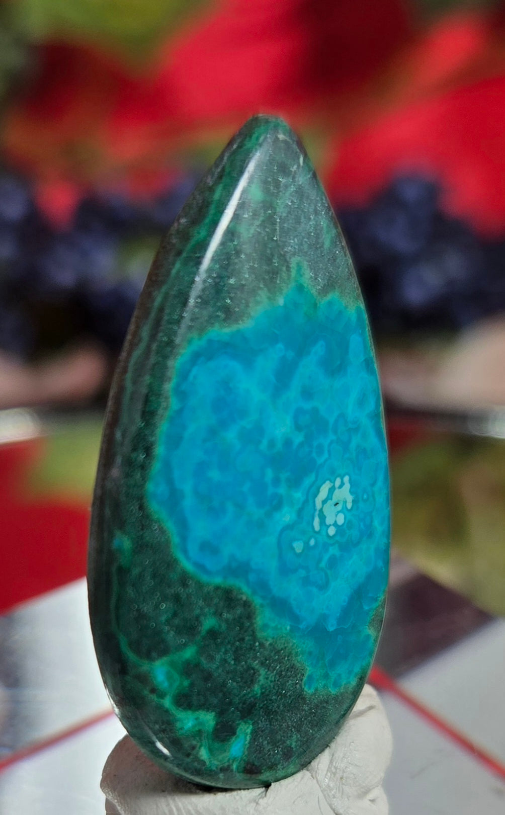 MALACHITE CHRYSACOLLA CABOCHONO