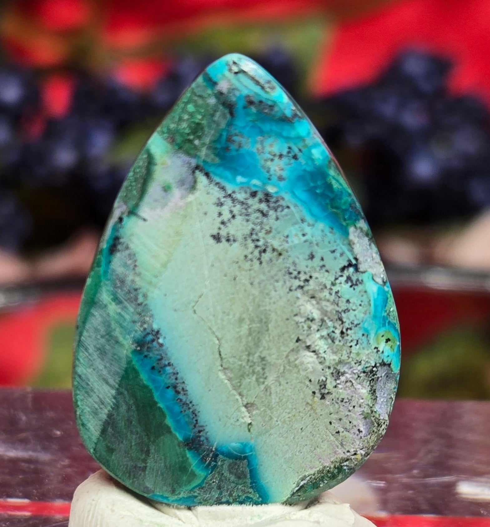 MALACHITE CHRYSACOLLA CABOCHON