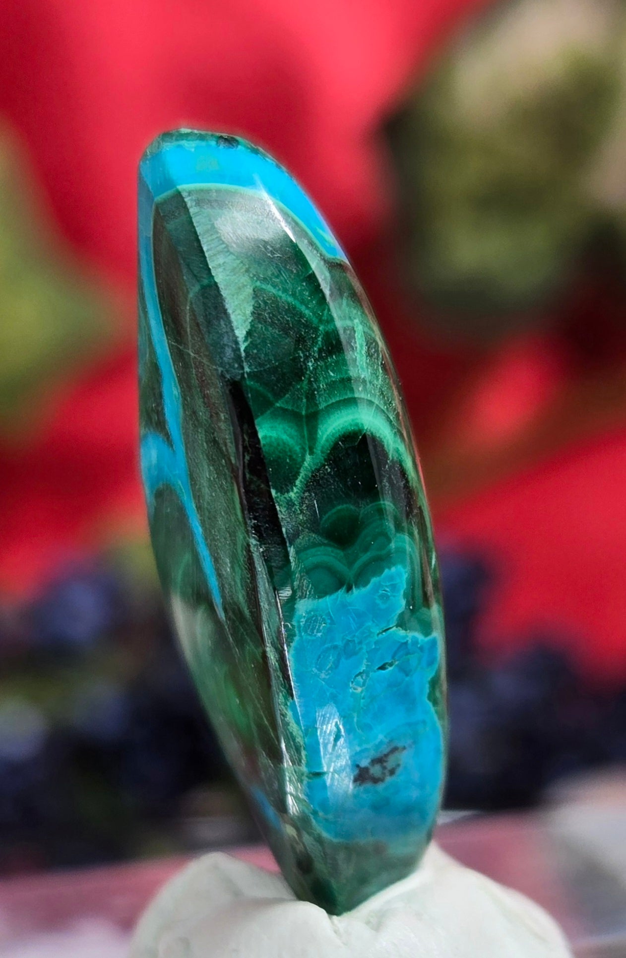 MALACHITE CHRYSACOLLA CABOCHON