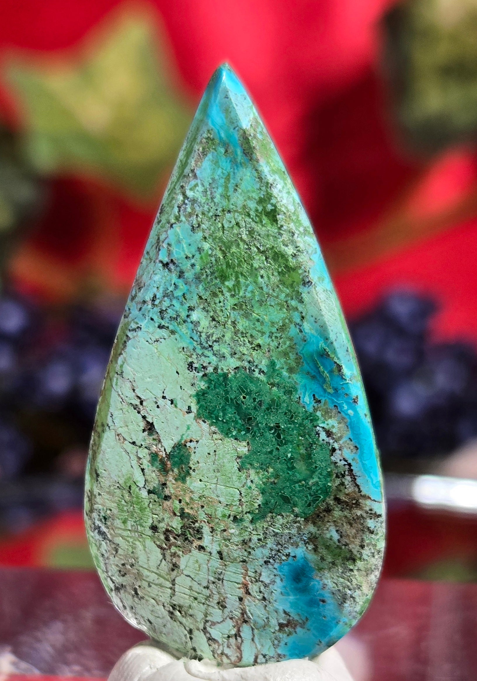 MALACHITE CHRYSACOLLA CABOCHON