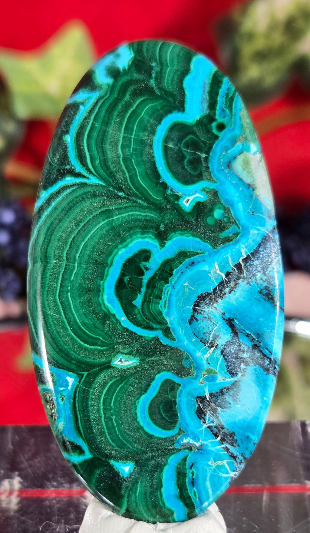 MALACHITE CHRYSACOLLA CABOCHON