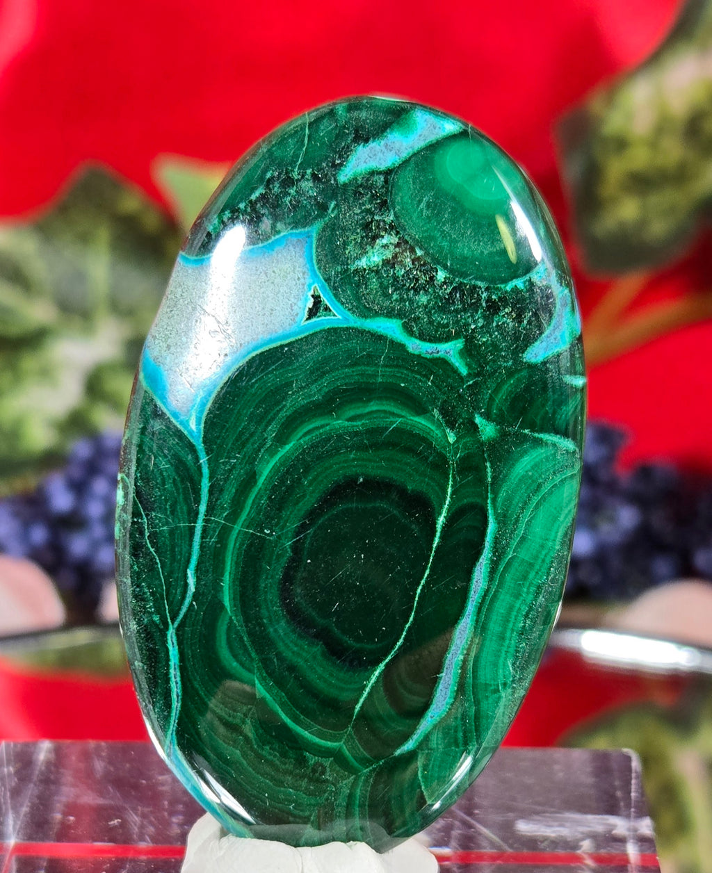 MALACHITE CHRYSACOLLA CABOCHON