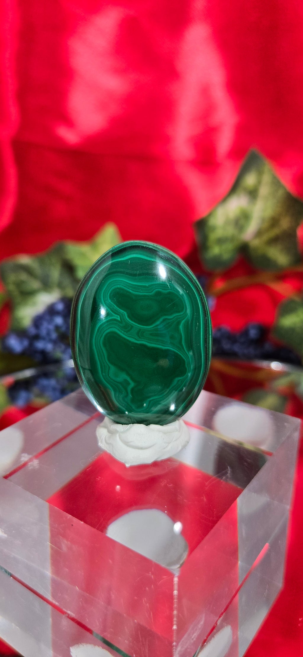 MALACHITE CABOCHON