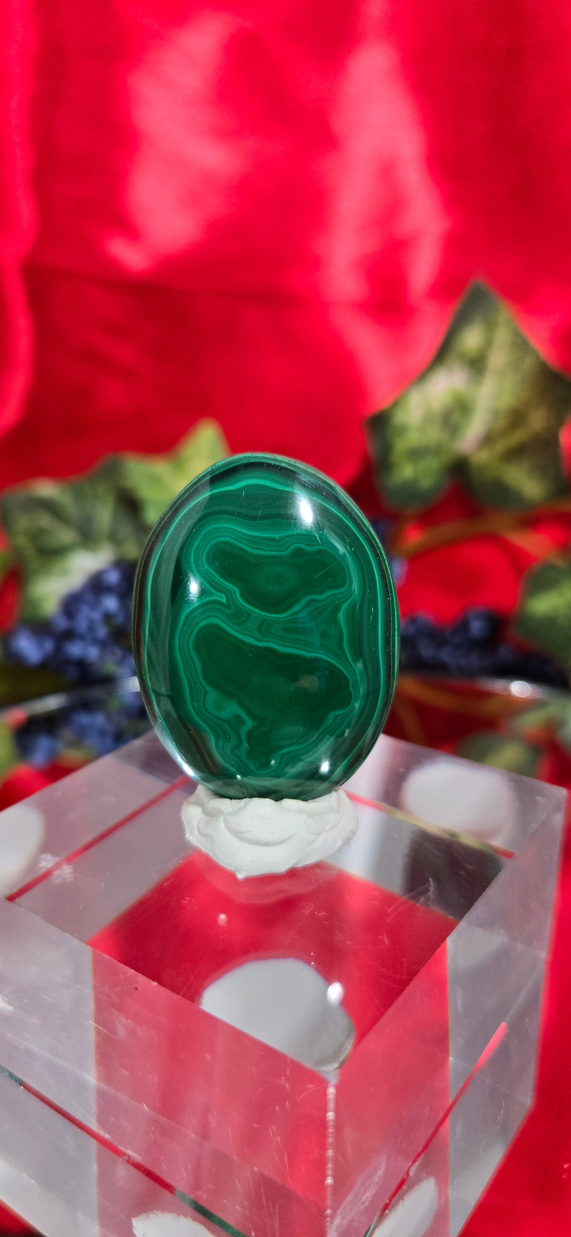 MALACHITE CABOCHON