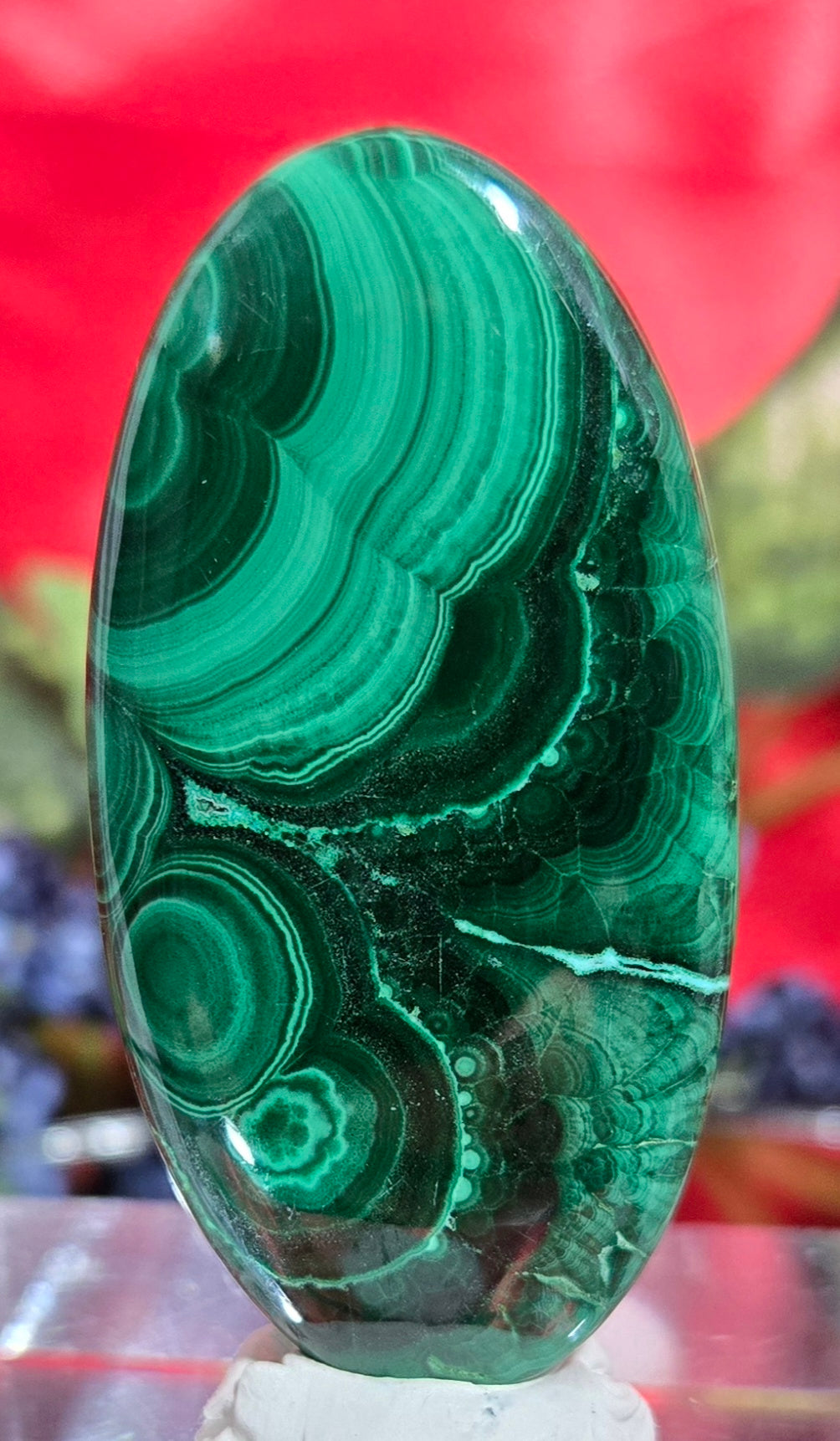MALACHITE CABOCHON