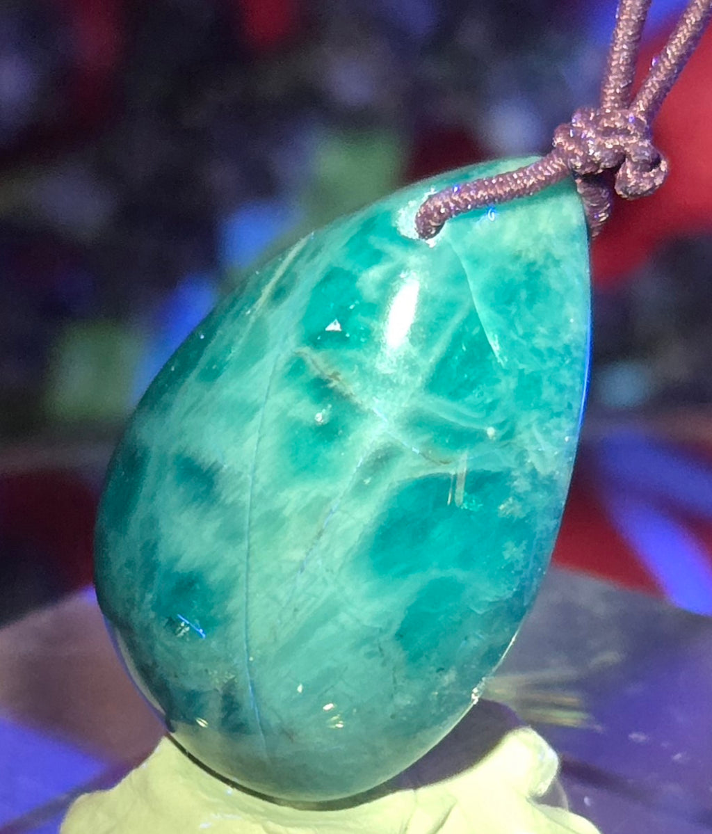 BLUE APATITE CABOCHON