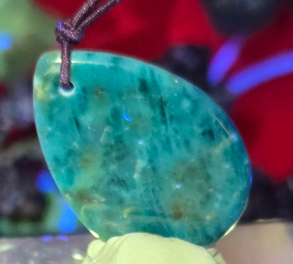 BLUE APATITE CABOCHON