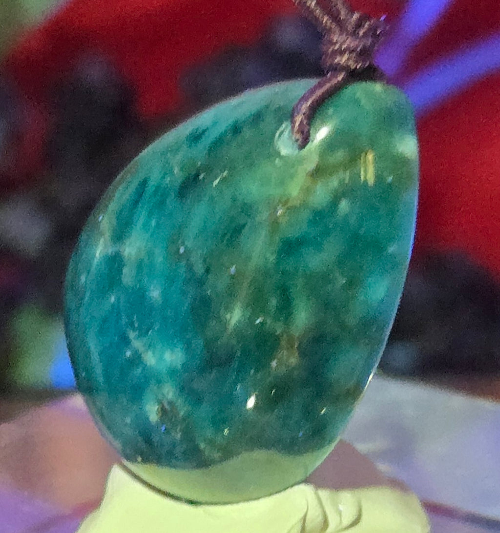 BLUE APATITE CABOCHON