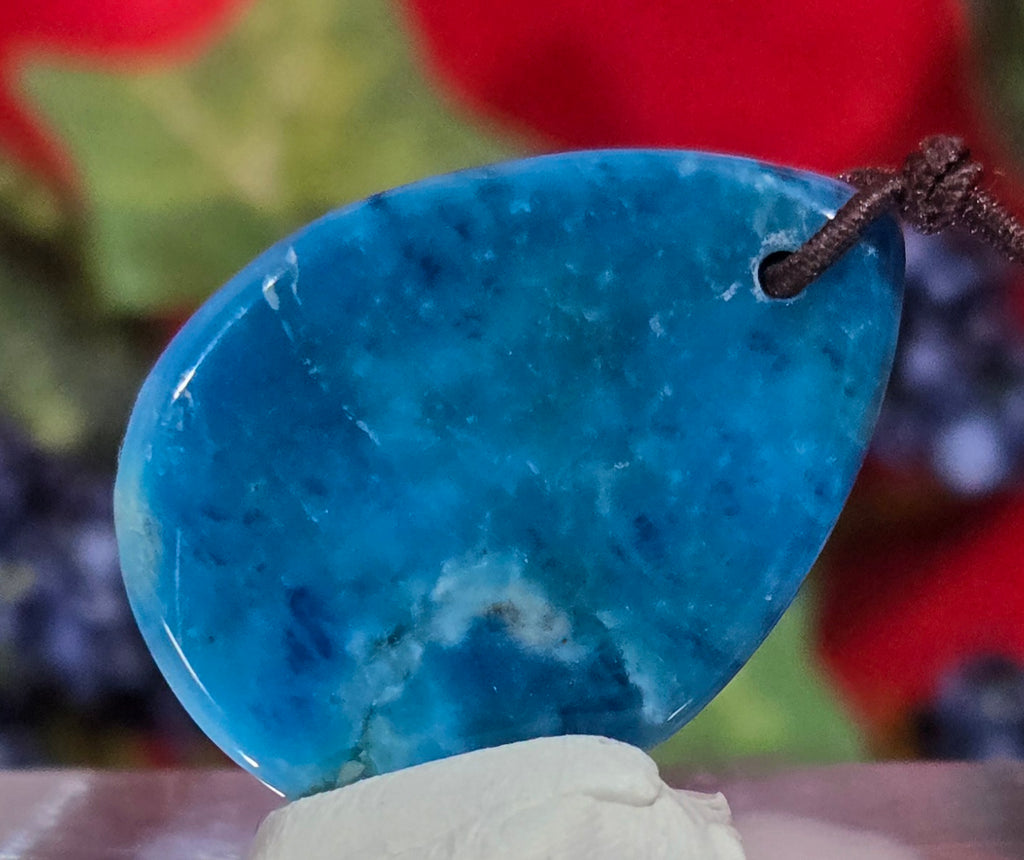 BLUE APATITE CABOCHON
