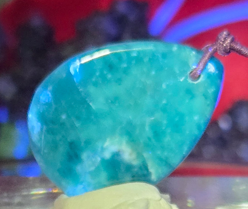 BLUE APATITE CABOCHON