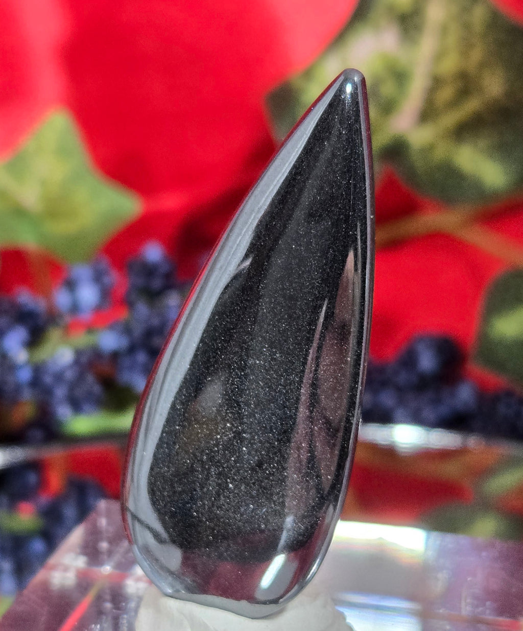 HEMATITE CABOCHON
