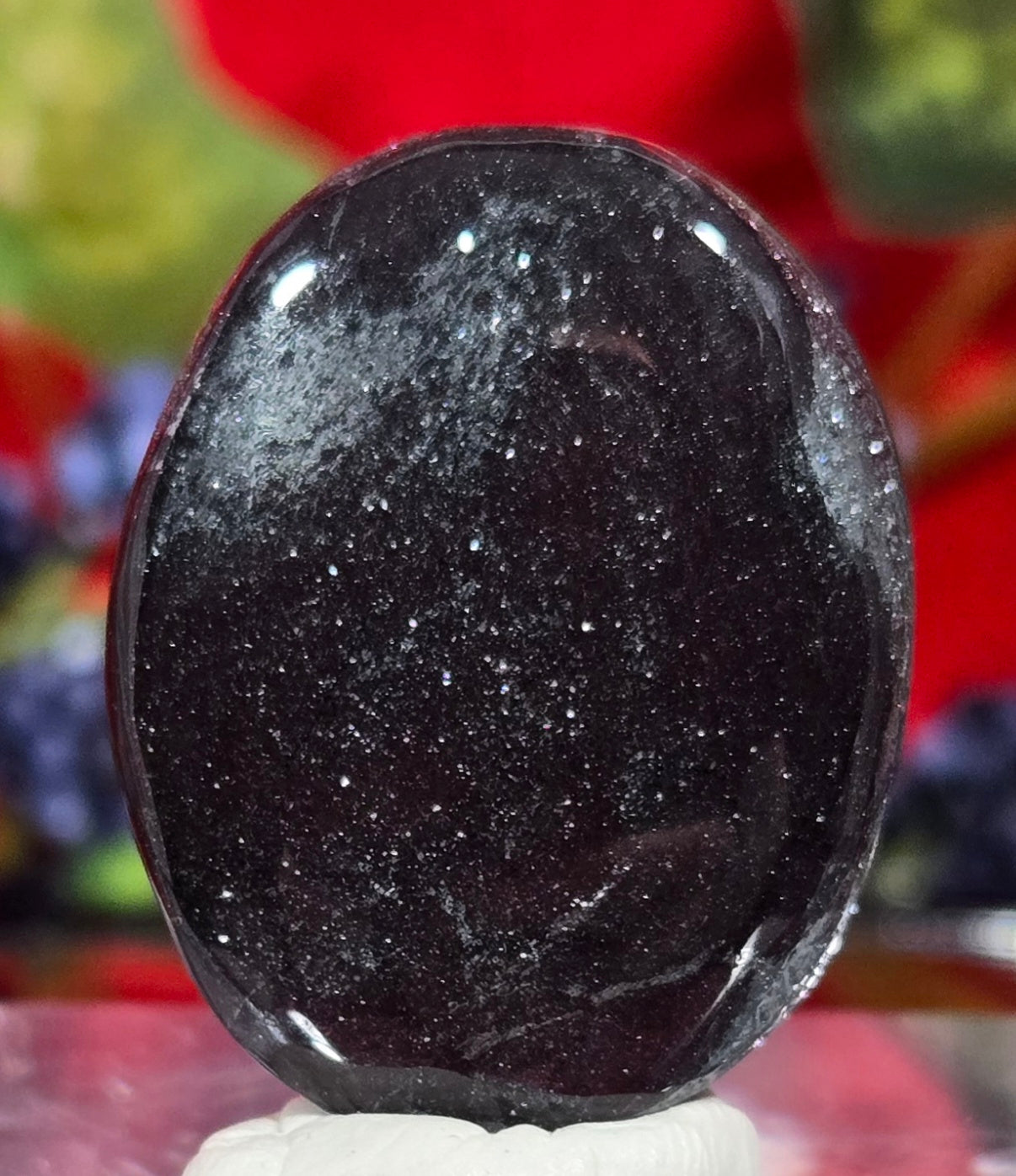 HEMATITE CABOCHON