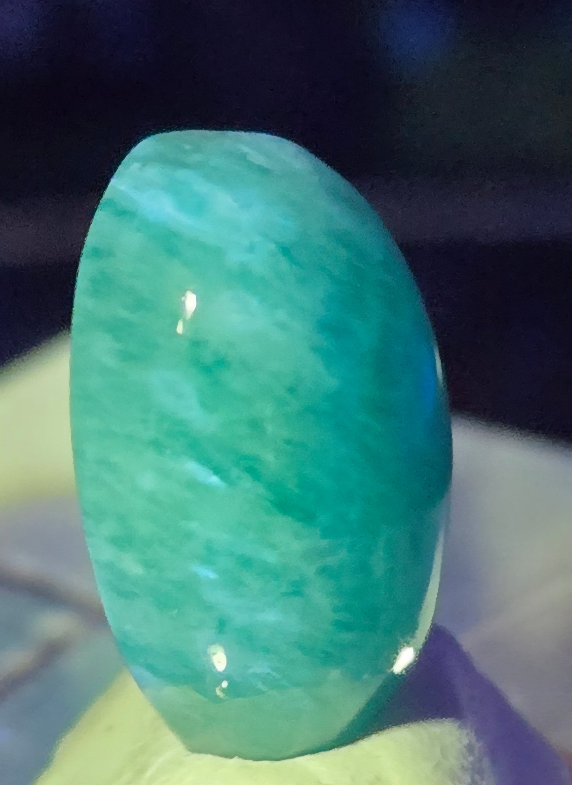 AMAZONITE CABOCHON