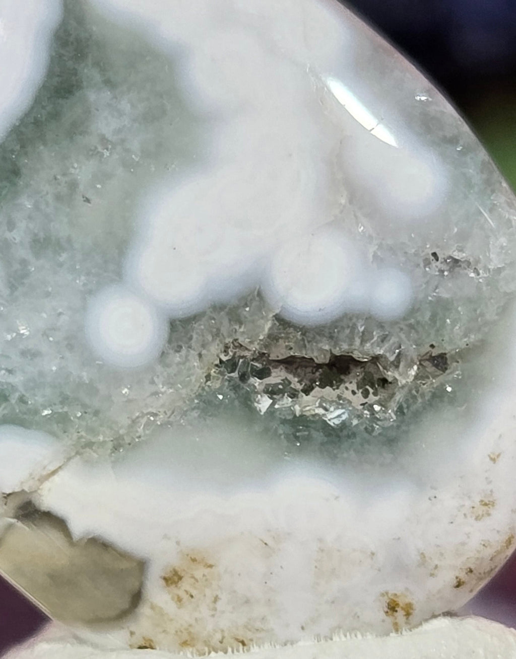 MOSS AGATE CABOCHON