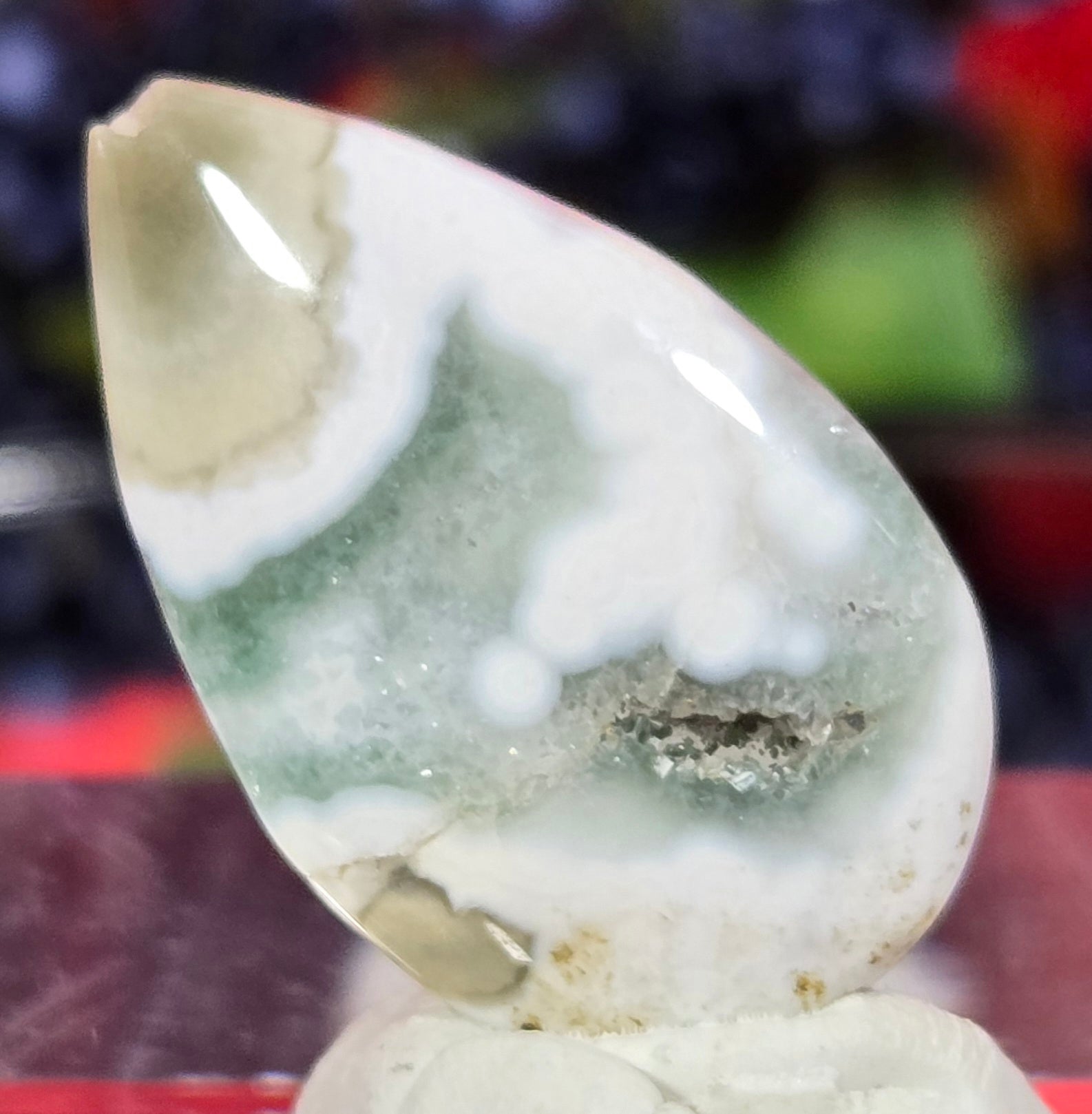 MOSS AGATE CABOCHON