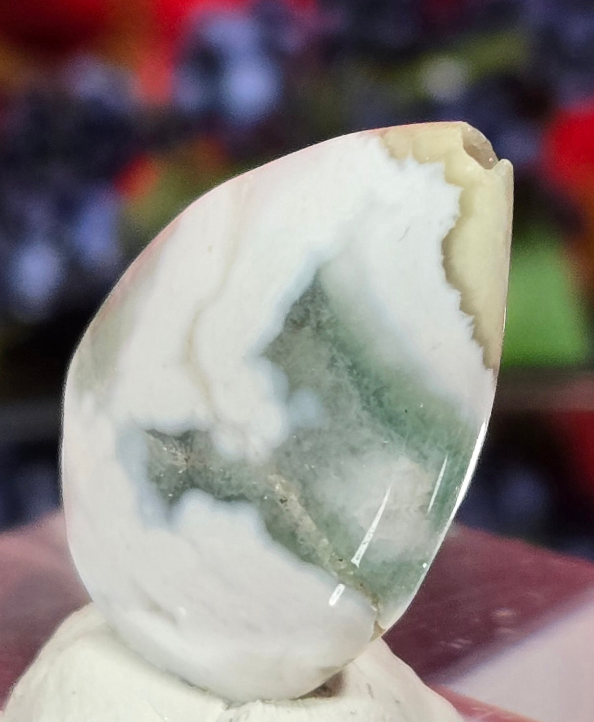 MOSS AGATE CABOCHON