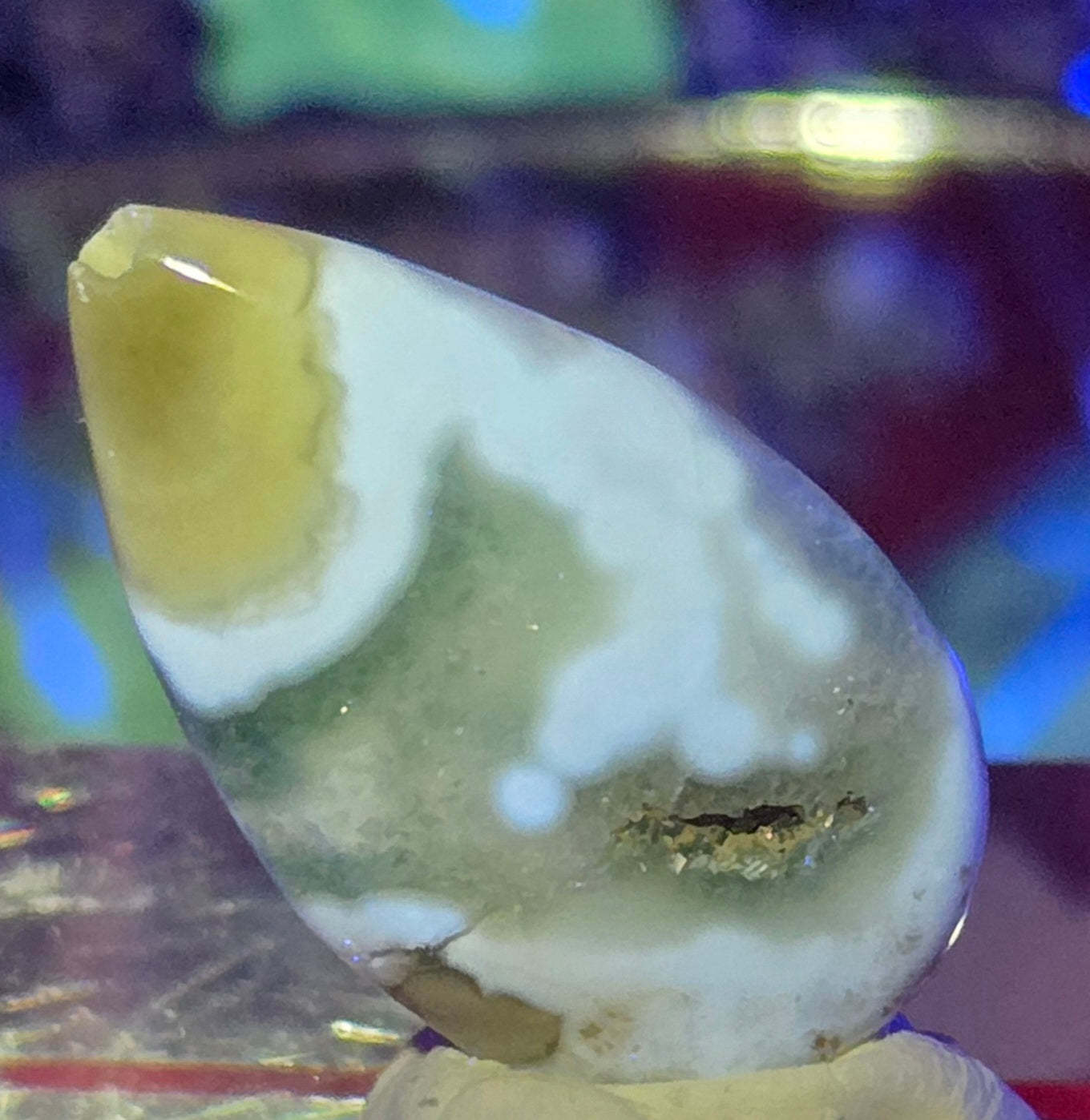 MOSS AGATE CABOCHON