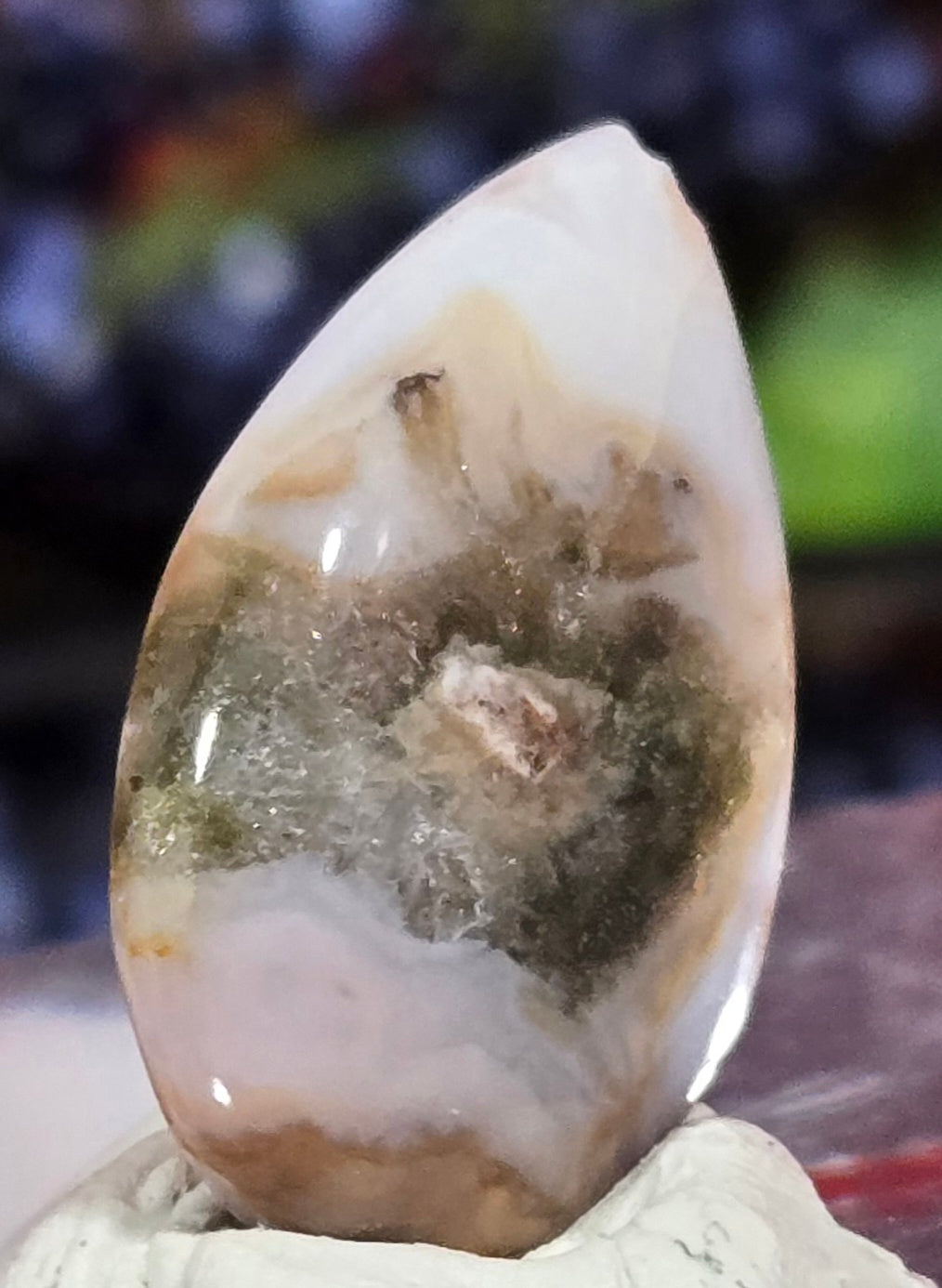 MOSS AGATE CABOCHON