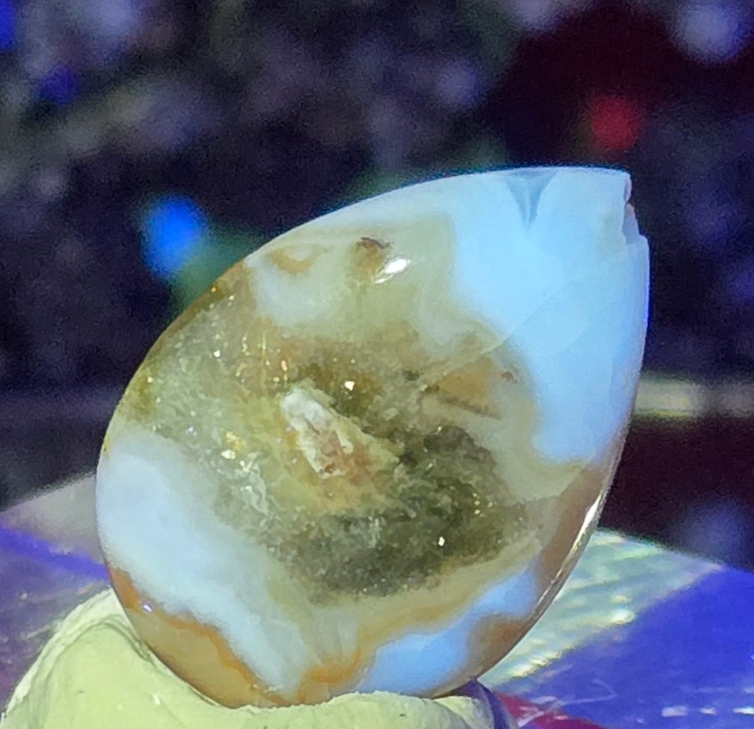 MOSS AGATE CABOCHON
