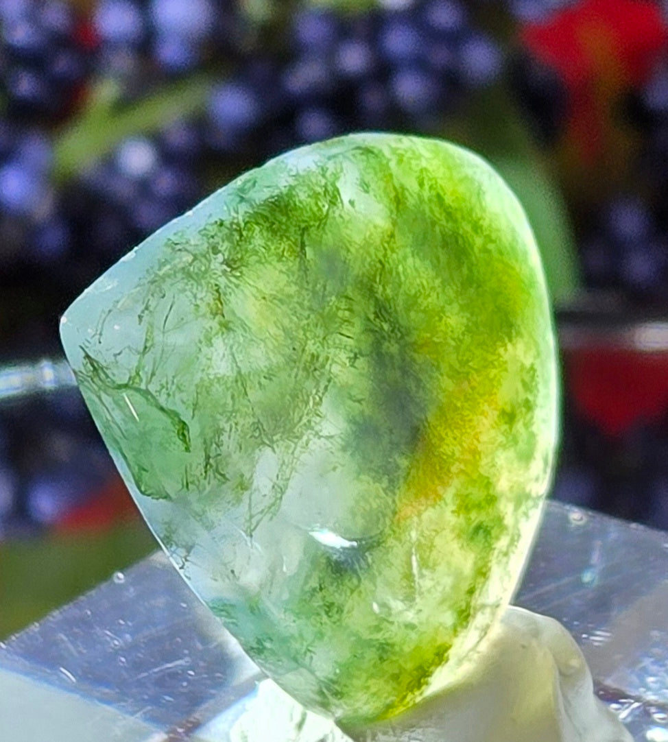 MOSS AGATE CABOCHON