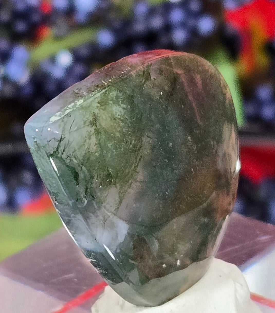 MOSS AGATE CABOCHON