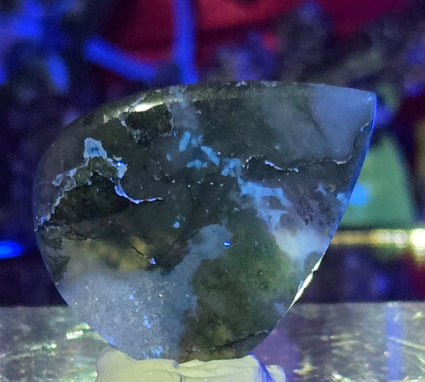 MOSS AGATE CABOCHON
