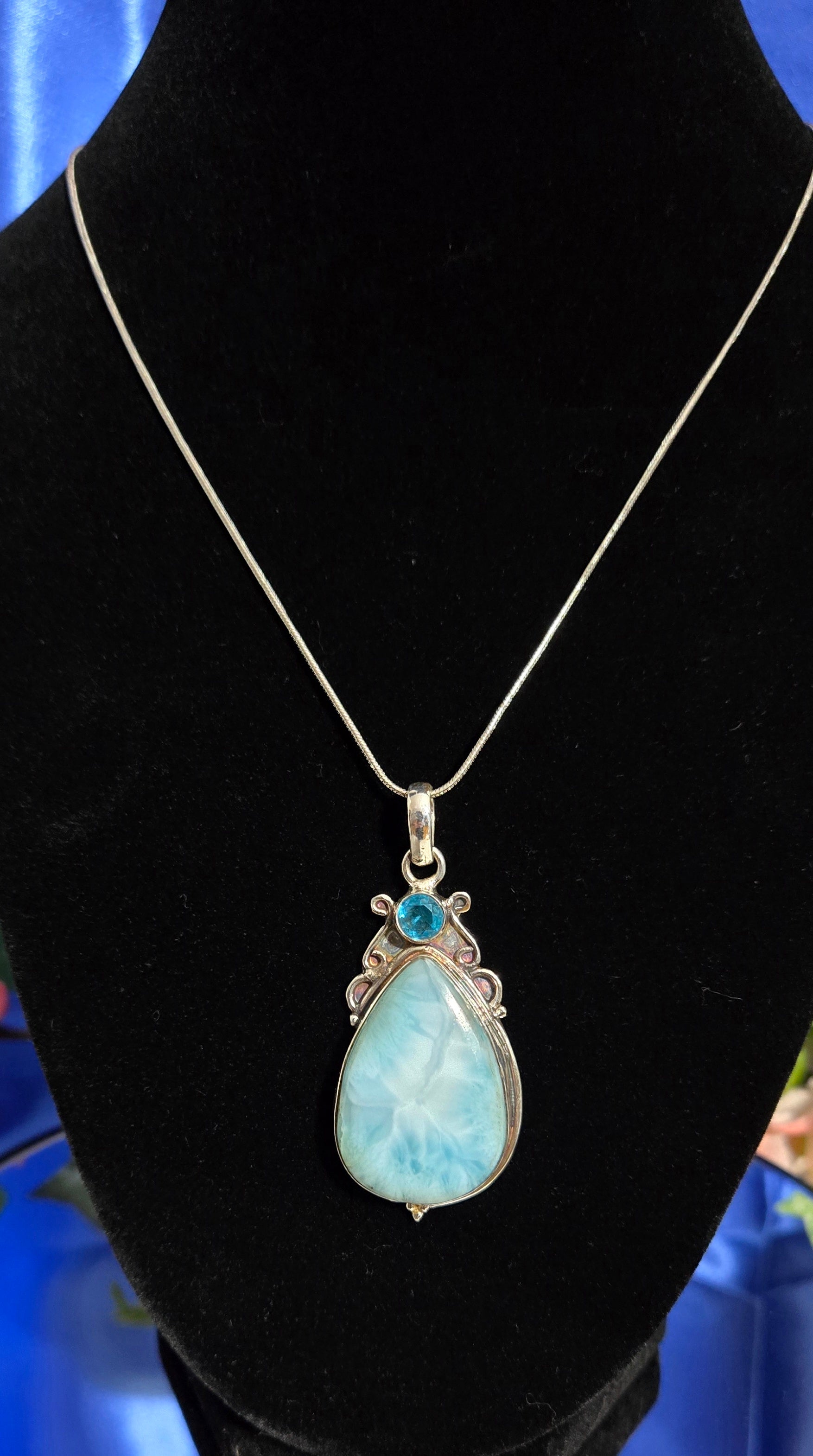 LARIMAR PENDANT