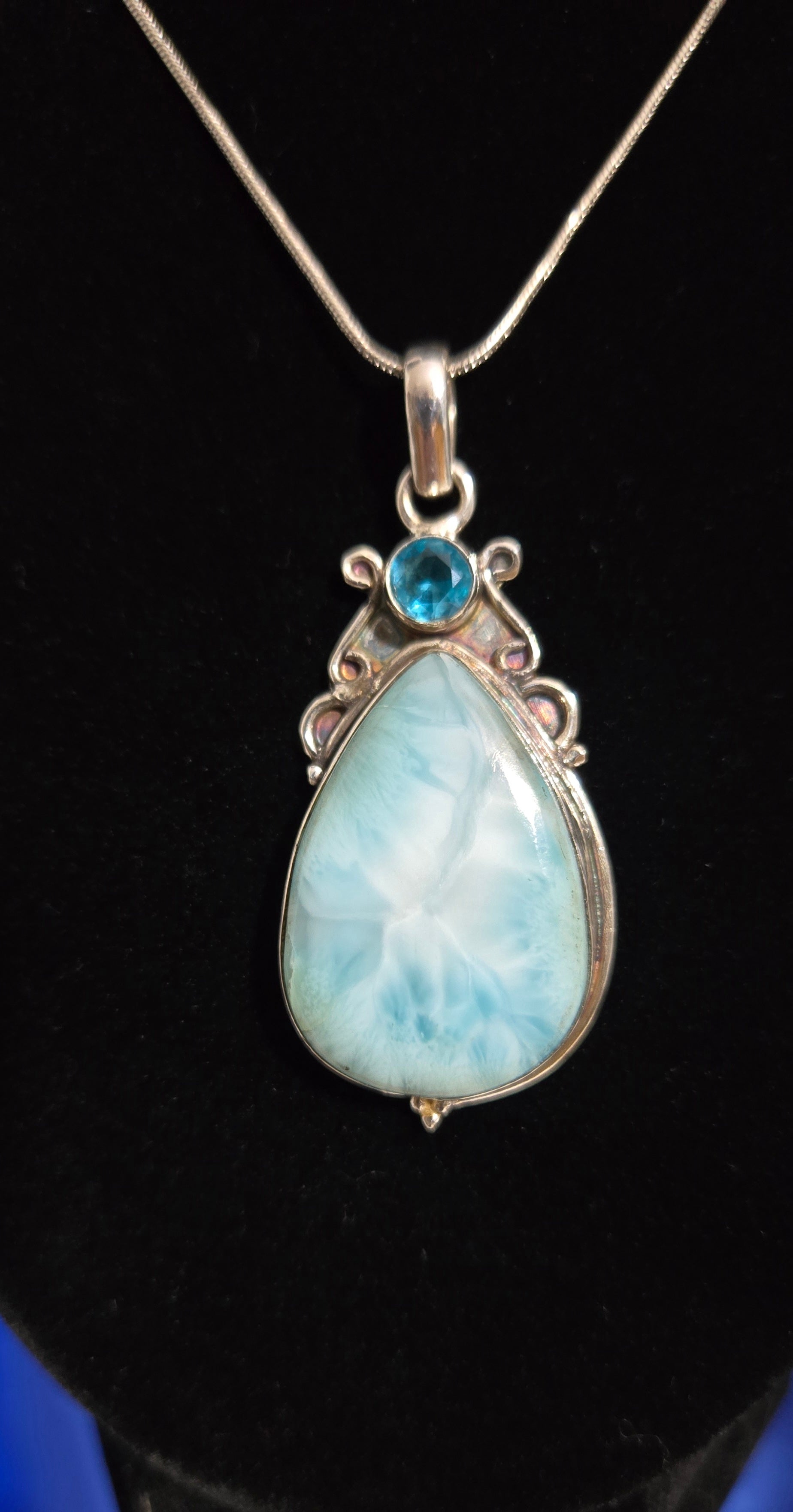 LARIMAR PENDANT