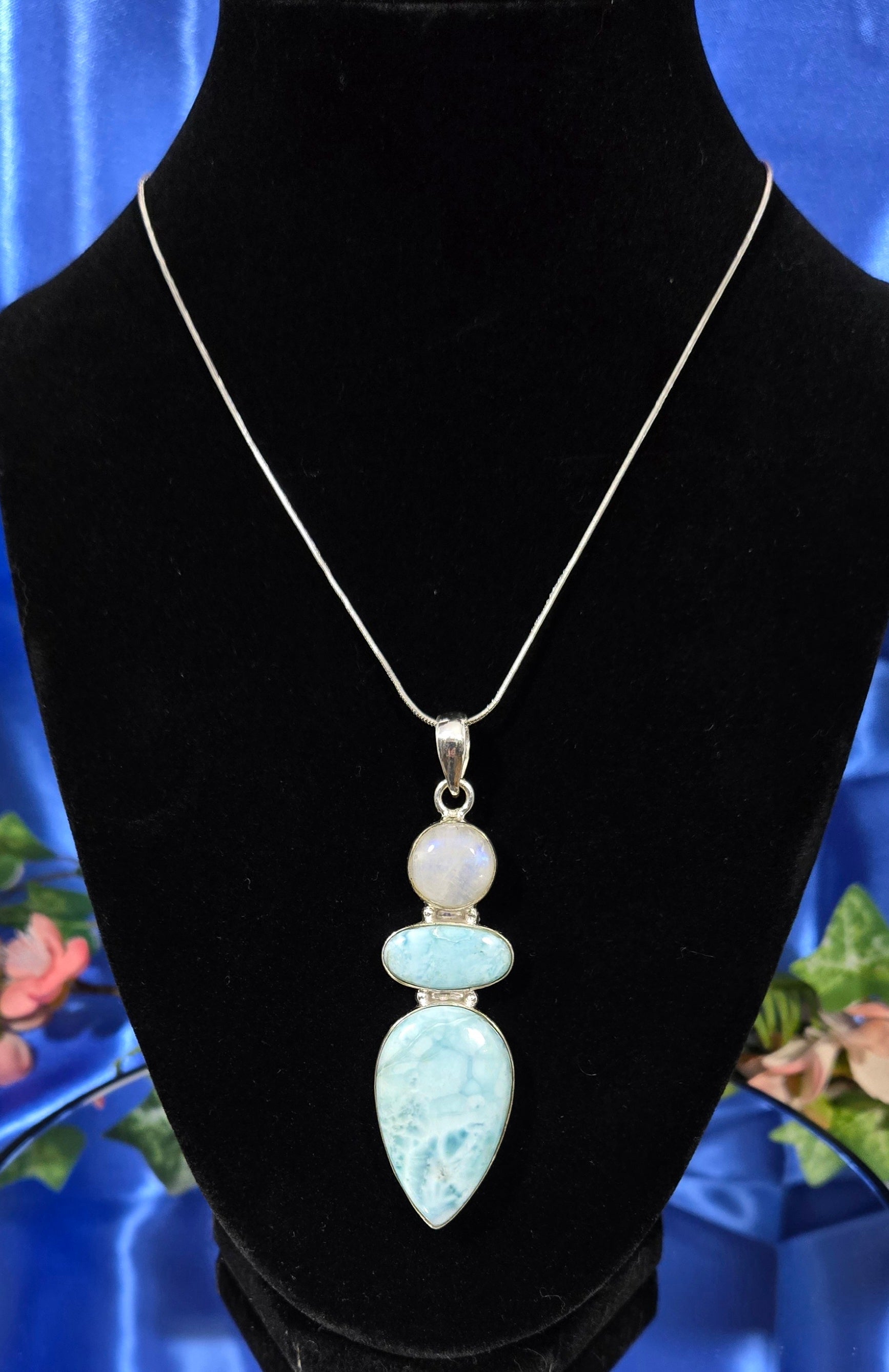 LARIMAR PENDANT