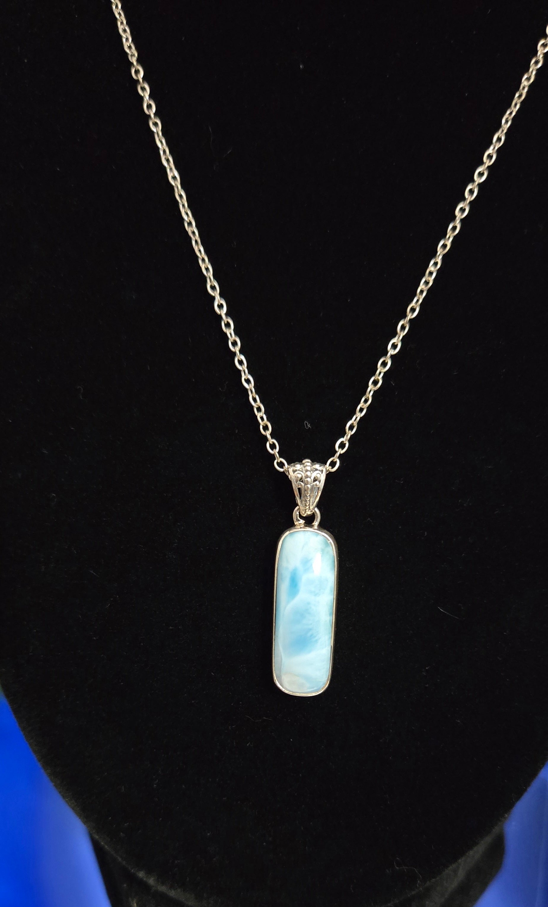 LARIMAR PENDANT