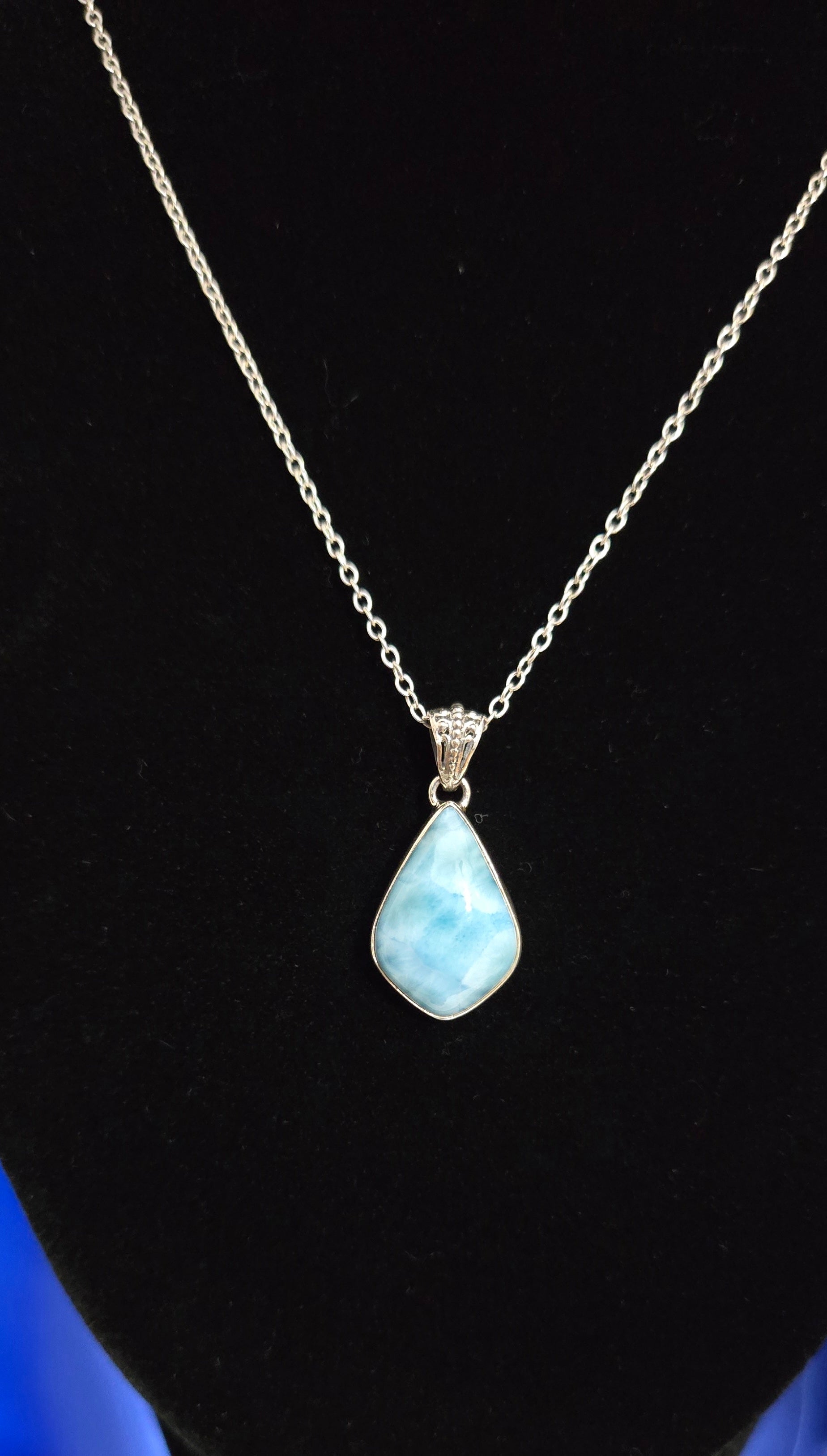 LARIMAR PENDANT