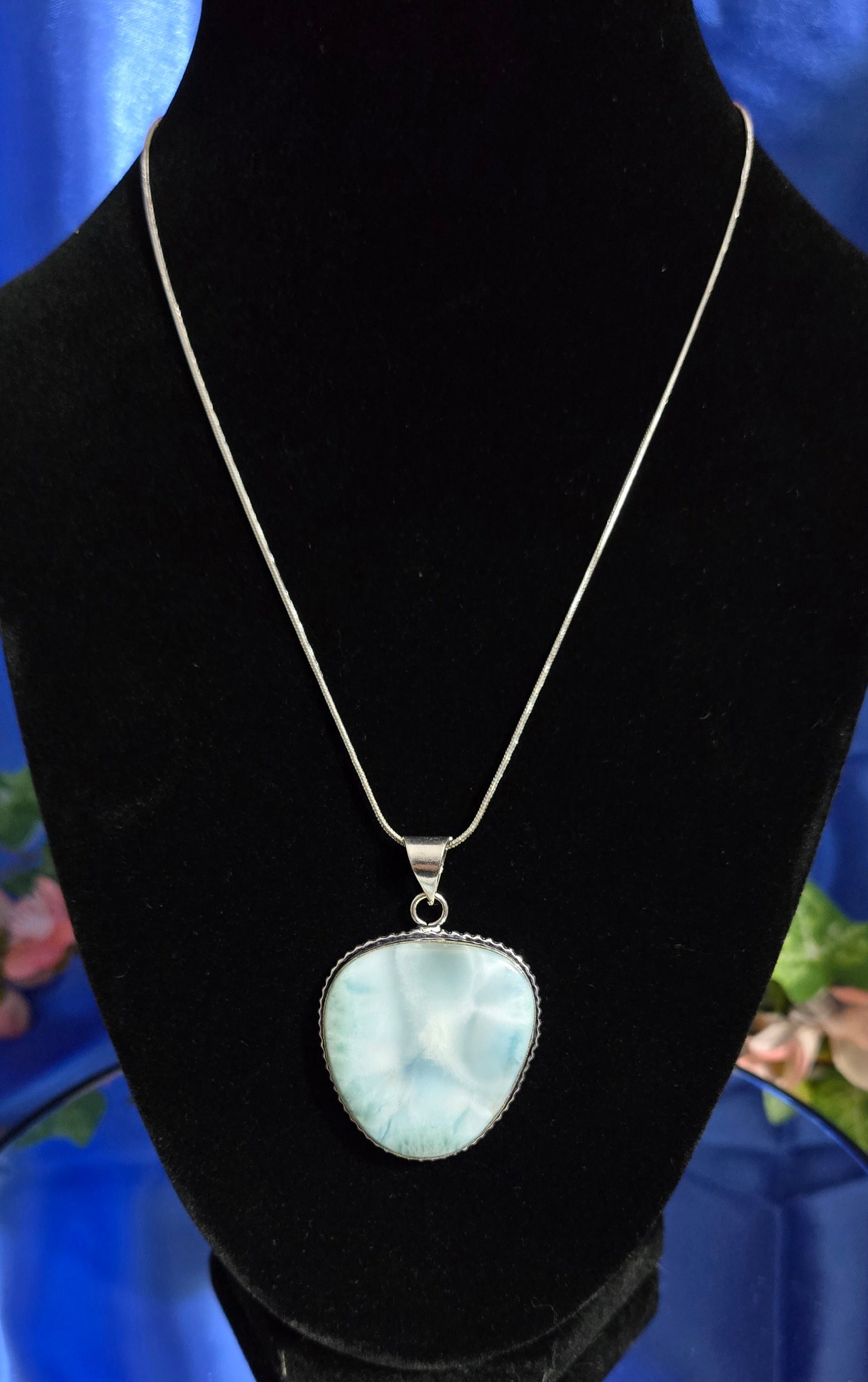 LARIMAR PENDANT