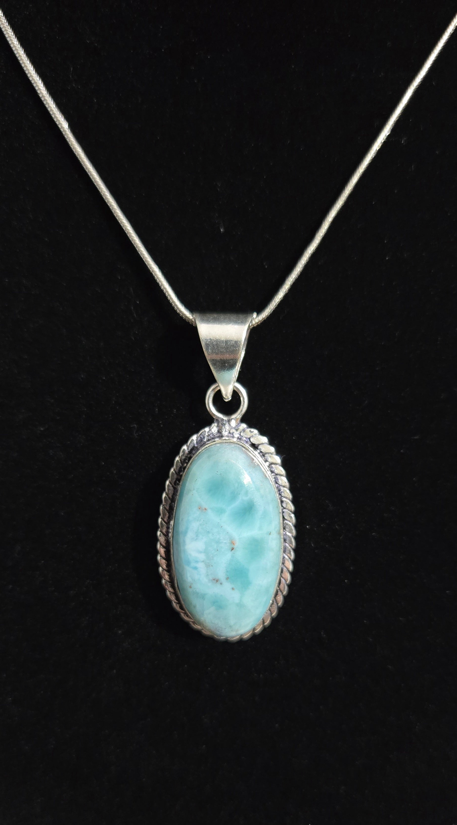 LARIMAR PENDANT