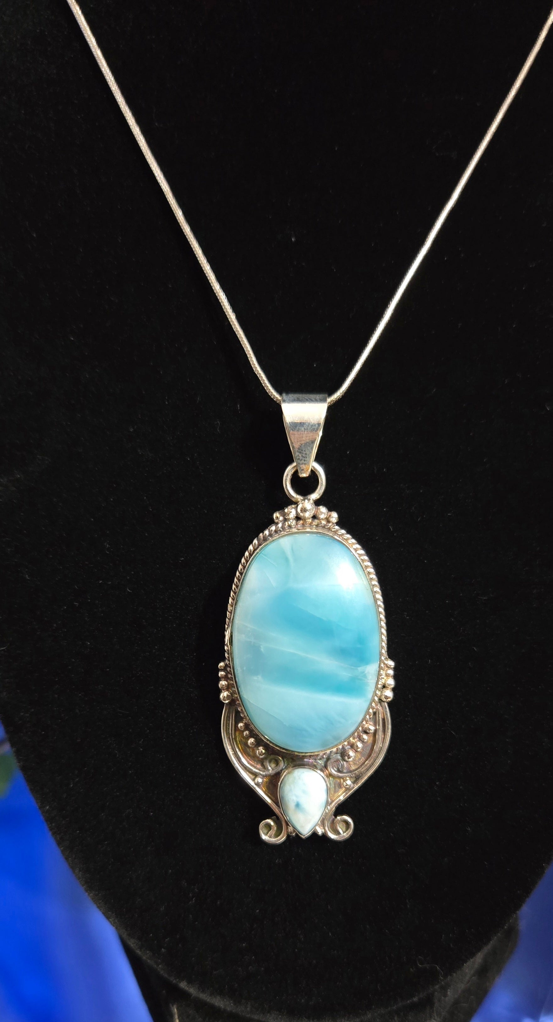 LARIMAR PENDANT
