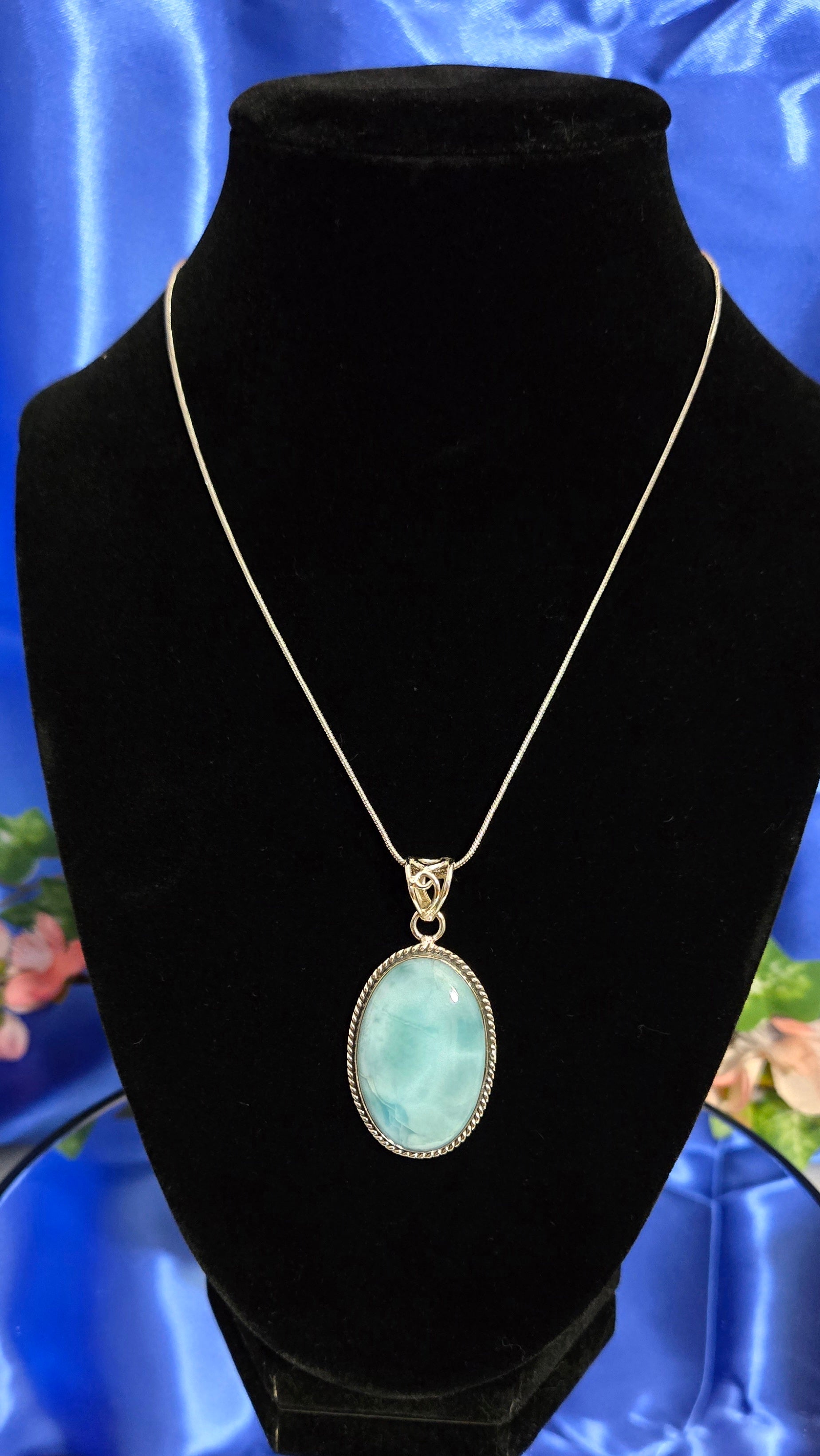 LARIMAR PENDANT