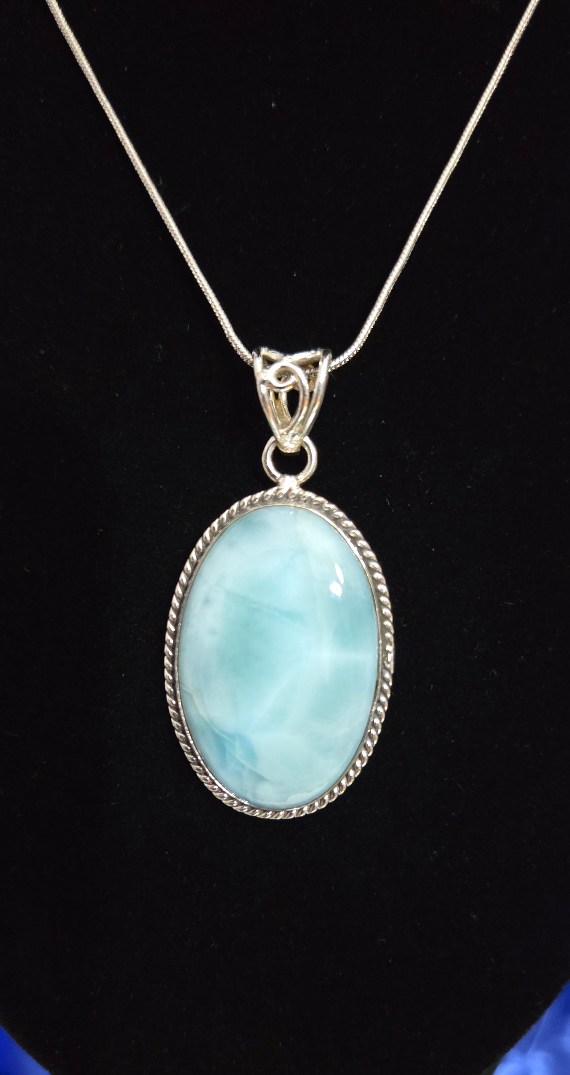 LARIMAR PENDANT
